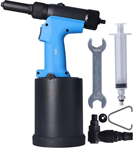 Pneumatique Rivet Gun Ally Steel Industrial Industrial Grade Pneumatic Tool Kit pour les armoires Pipes