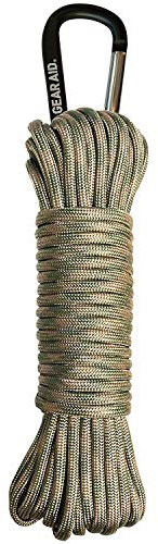 GearAid Paracord 550 Seile Grün 9 m