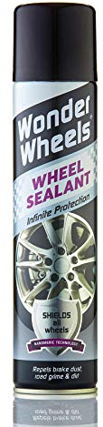 Wonder Wheels Wheel Sealant 300ml x 2 - Repels Brake Dust, Dirt & Grime