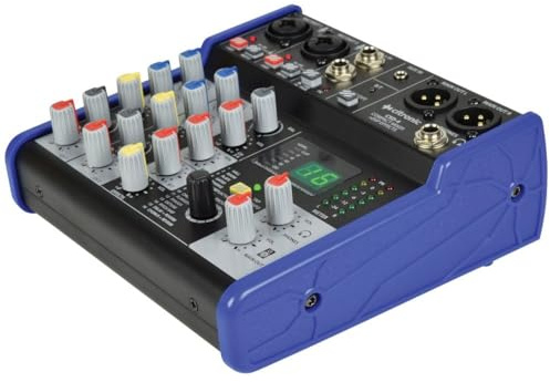 Citronic Mezclador CSD-4 con receptor Bluetooth integrado y efectos DSP