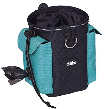 Nobby Snackbeutel 2 in 1 blau Ø 11 x 16 cm