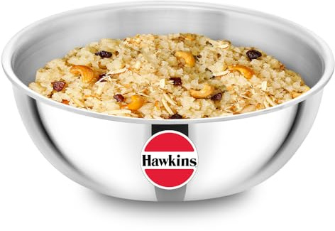 HAWKINS Metro Kadhai Triply Stainless Steel Induction Tasla (SSTA15)