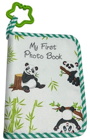 Babyalbum-Fotobuch, Baby-Bilderalbum Cartoon Panda Cover Kinderfotoalbum