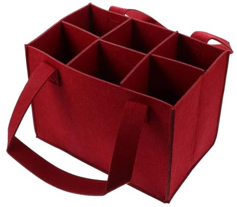 Sac de Transport de Bouteilles de vin - Porte-Bouteille en Feutre pour vin