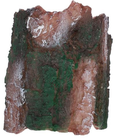 Yardwe Habitat Per Piccole Tartarughe Acquario Realistico Nascondiglio Per Acquari Nascondiglio Per Gamberetti Grotta Per Pesci Betta Scena Subacquea Decorativa
