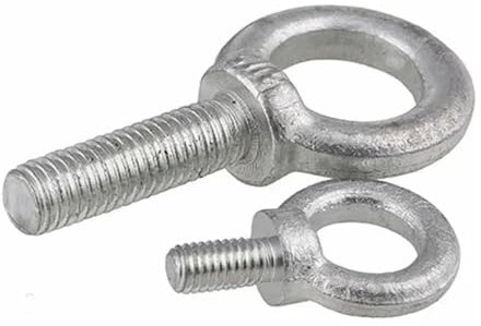 Ringschrauben aus Kohlenstoffstahl/verzinkt, M6, M8, M10, M12, M14, M16, M18, M20, Marine-Hebeösen, Länge: 12–60 mm(32mm,M16-1PCS)