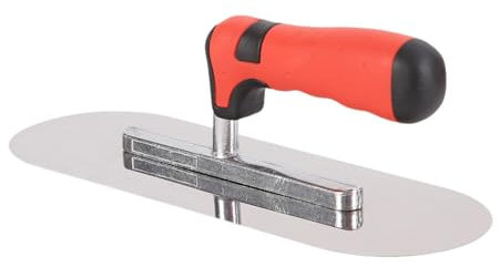 Baoblaze Cazzuola di intonaco, cazzuola da muro a secco, strumento manuale di finitura piatta per stuccatura del pavimento di piastrellatura del cemento, 10x28x9.5 Cm