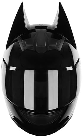 Caimcie Motorrad-Integralhelme, ECE/DOT-zugelassen, Motorrad-Rennhelme mit Doppelvisier, Antibeschlag-Persönlichkeitshelm für Männer, Frauen und Erwachsene D,S=50-53cm