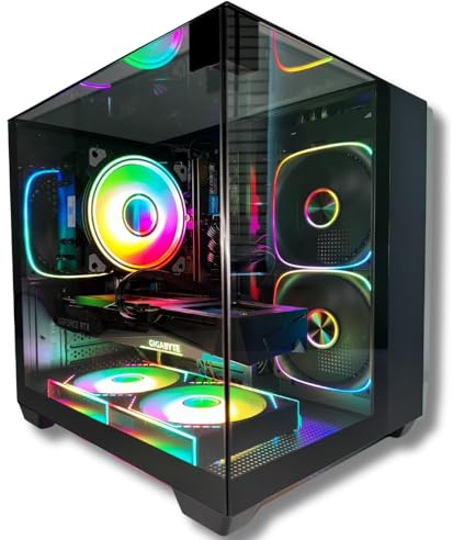 GFX Xclusive Mini Gaming PC Intel i7 • High-Performance • 16GB RAM • RTX 5060 • 1TB SSD NVME • Premium Glass Case • | Windows 10 | WiFi | Fast & Smooth Gameplay (RTX 5060, i7 6th Gen)