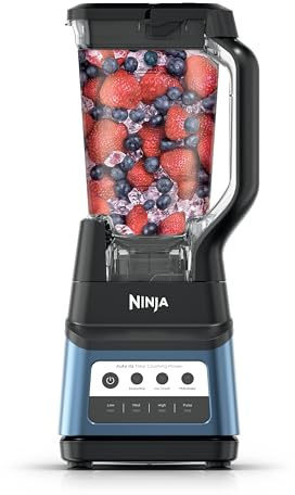 Ninja Professional Plus Blender Premier Max Power Exprimidor, máquina de helados, bebidas congeladas y margaritas, 3 preajustes automáticos IQ™, 1400 W, lata