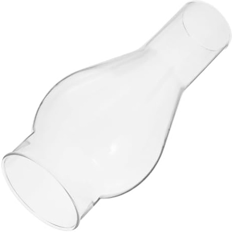 Housoutil Paralume Accessorio Decorativo ed Emergenza Vintage per Lampada a Cherosene in Vetro Dimensioni 16,5x7,6 Pollici per Uso Esterno e Lampade a Olio Antiche