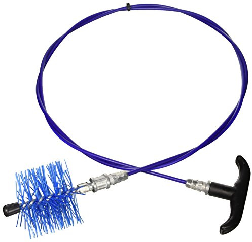 Vigor Blinky 40838–08 Kit de balayage pour poêle à granulés avec tige 200 cm, diamètre 8 cm