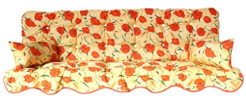 Adlatus-Kühnemuth Polsterauflage Gartenstuhlauflage Modell 200 (180x50 cm Hollywoodschaukelauflage)