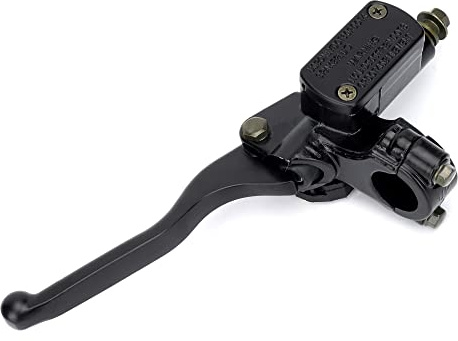 WEIYINGSI Motorcycle Left Hydraulic Brake Clutch Master Cylinder Lever Dirt Pit Bike 8mm Banjo Bolt