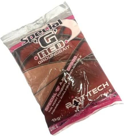 Special G Red Groundbait (1kg) Bait -Tech Fishing Bait