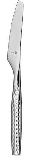 WMF Sentic Menümesser 23,5 cm, Monobloc-Messer, Cromargan protect Edelstahl poliert, kratzbeständig, spülmaschinenfest
