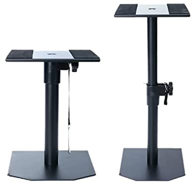 SISWIM Lautsprecherständer Desktop-Surround-Sound-Ständer, Bücherregal-Box, Desktop-Lautsprecherständer, Monitor-Surround-Regallift-Stativ Boxenständer für Lautsprecher (Color : A)