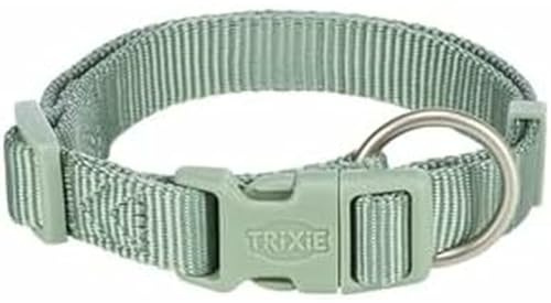 Trixie - Trixie Halsband Hund Premium Salbei grün