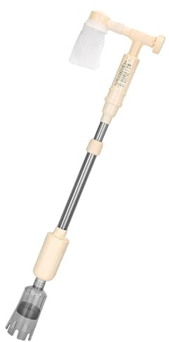 QWBDNMQP Limpiador De Acuarios, Bomba De Grava Aspiradora para Acuario, Herramientas Eléctricas para Limpieza De Peceras, Apto para Cambio De Agua Lavado De Arena y Circulación De Agua
