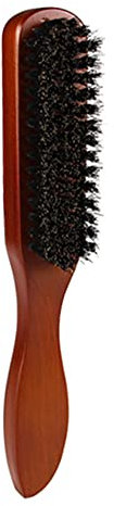 SINOKANTY Natural Bristle Brush for Thin and Fine Hair - Soft for Women, Men, and Children - Improves Texture, Restores Shine, Makes Smooth & Healthy