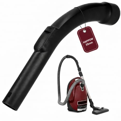 HAPPOW Handgriff für Miele Staubsauger Ersatzteile – Griffrohr mit 35 mm Rohranschluss, Kompatibel mit Miele C1 C3 S2 S4 S5 S6 S8 Serie, Ersatzteil wie 9442601