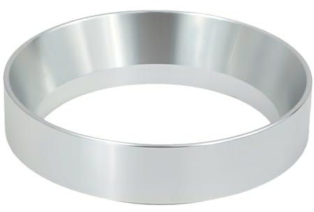 58mm Dosing Funnel Magnetic Espresso Dosing Funnel 1PCS 58mm Portafilter Coffee Accessories Aluminum Alloy Espresso Ring Coffee Machine Accessories for Barista Home Cafe