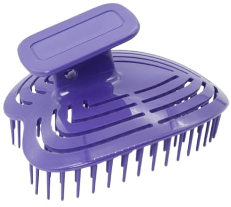 Brosse Lavante pour Cheveux - Brosse de Massage Capillaire Pour Hommes avec Poignée Ergonomique | Accessoire Nettoyage Doux Peigne Relaxant Pour Usage Quotidien Maison Voyage