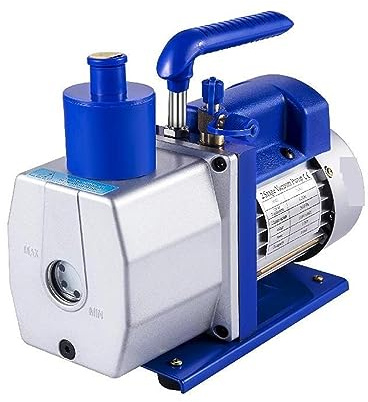 Pompa for vuoto refrigerante 6CFM-10CFM HVAC a doppio stadio for la pulizia dell'aria condizionata domestica Riparazione automatica Imballaggio sottovuoto(10CFM 2 Stage)