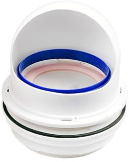Clapet anti-retour en verre 150-200MM, 1 pièce, for hotte de cuisine, boîtier de sortie de tuyau, échappement de cuisine, accessoires de Port de Ventilation Anti-odeur