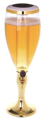 SAGELSHN Dispensador De Cerveza Dispensador De Cerveza De Torre De 102 Oz con Tubo De Hielo For Bebidas Alcohólicas Barril Cerveza Grifo Cerveza