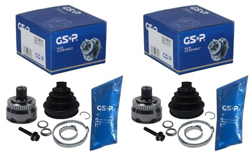 2X GSP Antriebswellengelenk Satz Radseitig | 2x 803020 passend für A4 A6 Passat