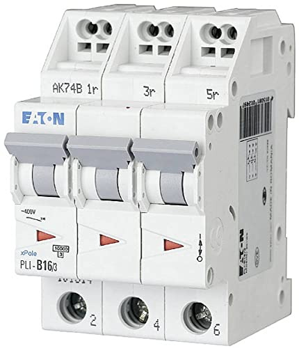 Eaton 101314 Leitungsschutzschalter, 16A, 3p, B-Char