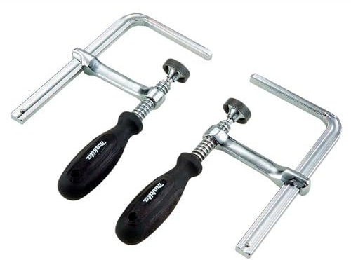 Makita 194385-5 Schraubzwinge 1 Paar (2 Stück), Silber, 5 x 160 mm