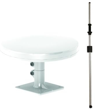 ANTARION Antenne TNT OMNIPROPLUS 38dB + Mat Traversant Camping Car Caravane