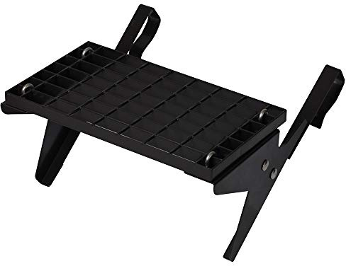 Dachtritt Set 42x25 cm, Universal-Trittrost, Dachstufe, Laufrost, Steigtritt (bis 44 cm Ziegellänge, Anthrazit)