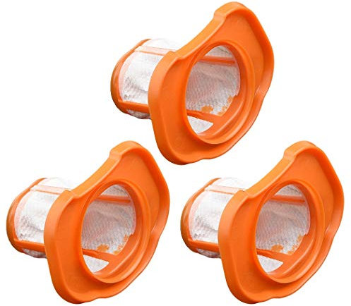 3 filtros para aspiradora de mano inalámbrica BLACK+DECKER BHHV320B BHHV320J BHHV520BF BHHV520BFP BHHV520BT BHHV520JF