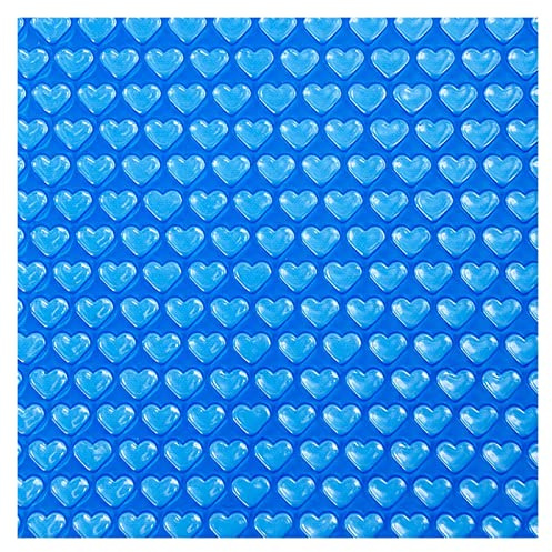 Protecteur de couverture de piscine, couverture solaire de piscine avec bulles, couverture de rétention de chaleur de 500 microns d'épaisseur for piscines ( Color : Bule , Size : 3m x 4m/9.8ft x 13.1f
