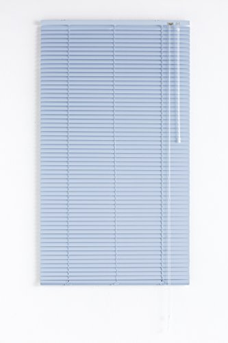 Decorblind Jalousie aus Aluminium, Maße: 100 x 250 cm, mit Lamette: 25 mm, Jalousie in Höhe und Öffnung, Kindersicherheit, feuchtigkeitsbeständig – Aluminium Venezianisch, Farbe: blau