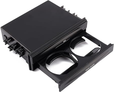Boîte De Rangement Automatique, Conception De Double Tiroir De Voiture, Porte-gobelet De Boisson De Poche, Boîte De Rangement En Plastique Multifonction, Organisateur De Rangement De Coffre Pour SUV A