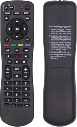 Remplacement Télécommande Formuler Universelle pour Formuler Z10 Pro Max, Z10 Pro, Z8 Pro, Z8, Z+, Z + Neo, Z Nano, Z Alpha, Z7+, Z7+ 5G, ZX, ZX 5G, CC, T1, T2, T1+, Dlite, Dlite+ TV Box
