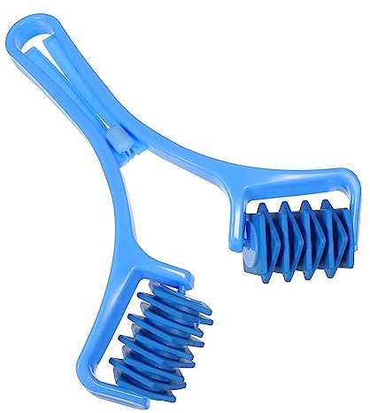 COLLBATH Nackenmassagegerät Y-Form Massage Roller Für Muskelentspannung Schulter Und Körper Ergonomisches Handheld Massagerolle 7.9 Zoll Für Büro Und Zuhause