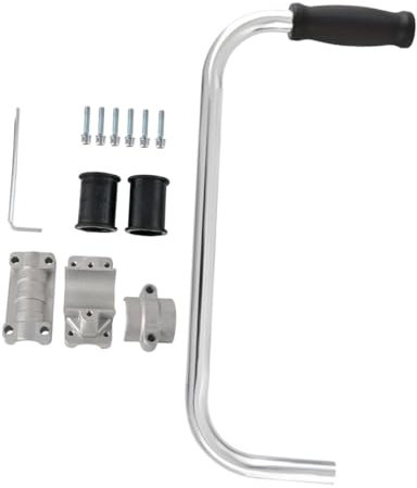 PAMINGONO Griff Für Rasenmäher Zubehör Für Die Landschaftsgestaltung Rasenmäher Zubehör Trimmergriff Rasenmähergriff Ergonomischer Griff Rasentrimmer-zubehör Gartengriff Aluminiumlegierung