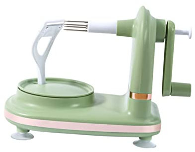 Mikinona Pelador De Frutas Manual Manivela Herramienta Para Pelar Frutas Domésticas Para Pelar Naranjas y Manzanas Cocina