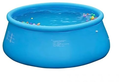 Piscine Fuori Terra, 118 Pollici X 43 Pollici (circa 300 Cm X 110 Cm) Girare Gonfiabile Terra Piscina, Addensare Grande Pieghevole Semplice Piscina Gonfiabile Applicabile A All'aperto Giardino Terrazz