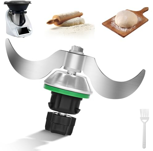 ACOMTUO Coltello per Impastare per Bimby TM5 TM6, Accessori Bimby TM6 in Acciaio Inossidabile Professionale Compatibile, Gruppo Lame Bimby TM5 - Lame per Bimby TM5 / Ricambi Bimby TM5 TM6