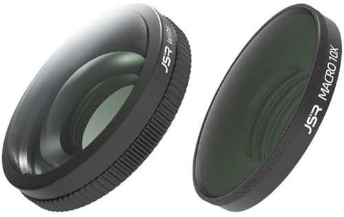 Honbobo Lente Gran Angular/Lente Micro 10X HD Retrato Enfoque Lente Filtro para Objetivos para Insta360 GO Ultra, Accesorios para Insta360 GO Ultra (Wide Angle+Micro 10X)