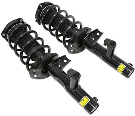 Callume Paar Vorne Elektrisch Adjust Stoßdämpfer Federbein Montage Kompatibel mit VW Passat Tiguan 3C0413031D, 3C0413031A, 3C0413031E