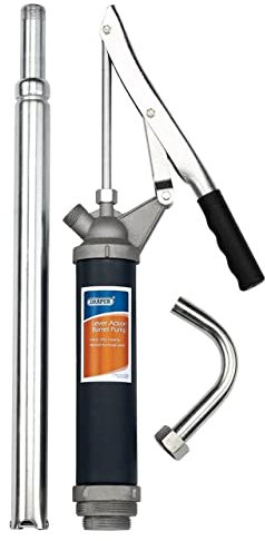 Draper 47808 Barrel Pump with Lever Action , Blue