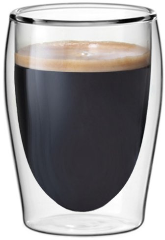 Scanpart 2790000074 Doppelwandiges Thermoglas Espresso 2-er Set