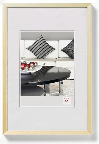 walther design Bilderrahmen gold 30 x 40 cm Aluminium Chair Alurahmen AJ040G